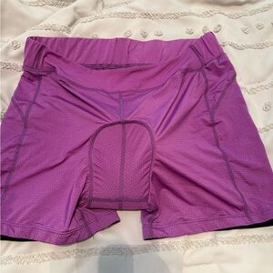 Purple Women's Athletic Shorts